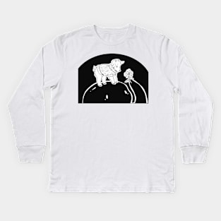 Goat Kids Long Sleeve T-Shirt